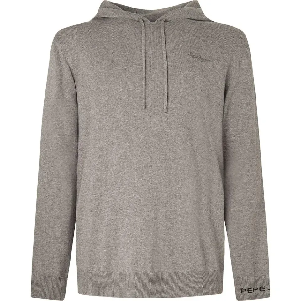 Pepe Jeans Andre hoodie felpa uomo blu Dulwich cotone
