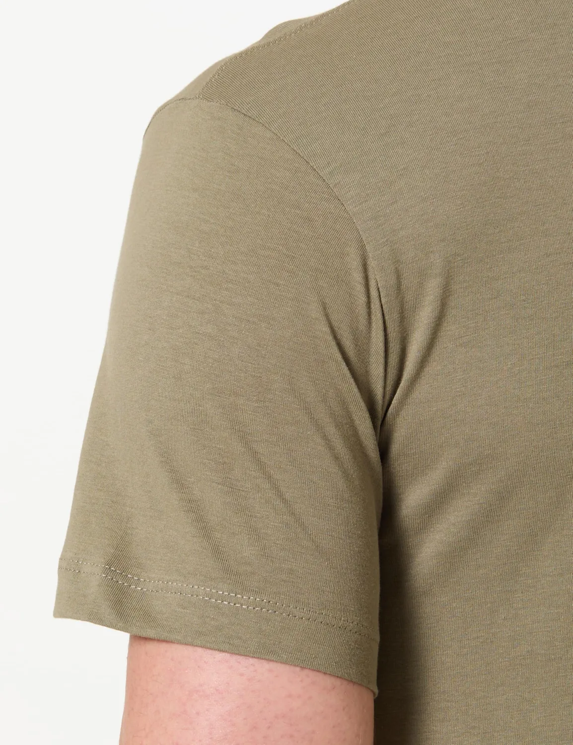 Pepe Jeans Optic Logo t-shirt uomo grigio slim