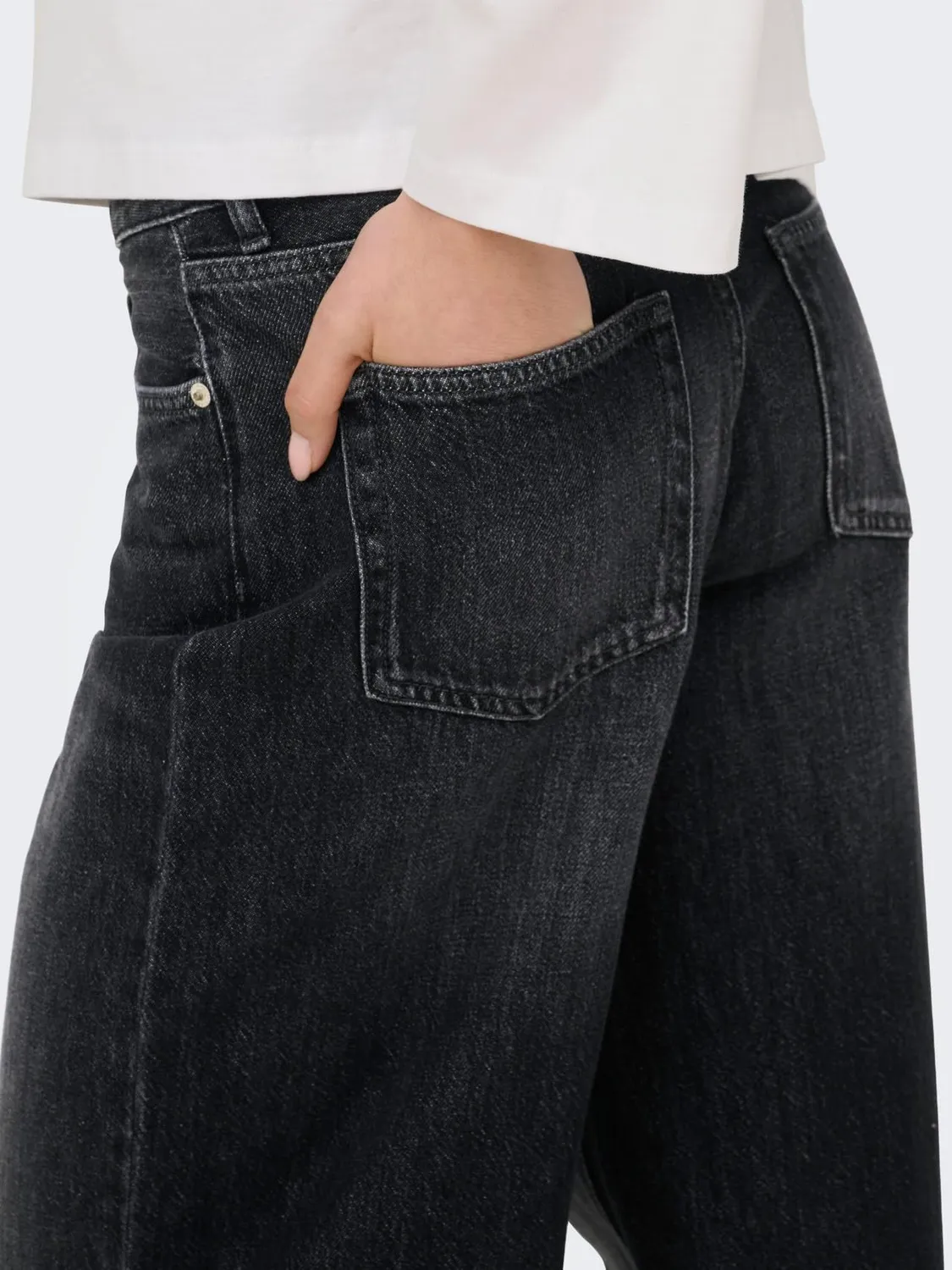 ONLY Onltoledo vita media jeans loose fit 32W 30L
