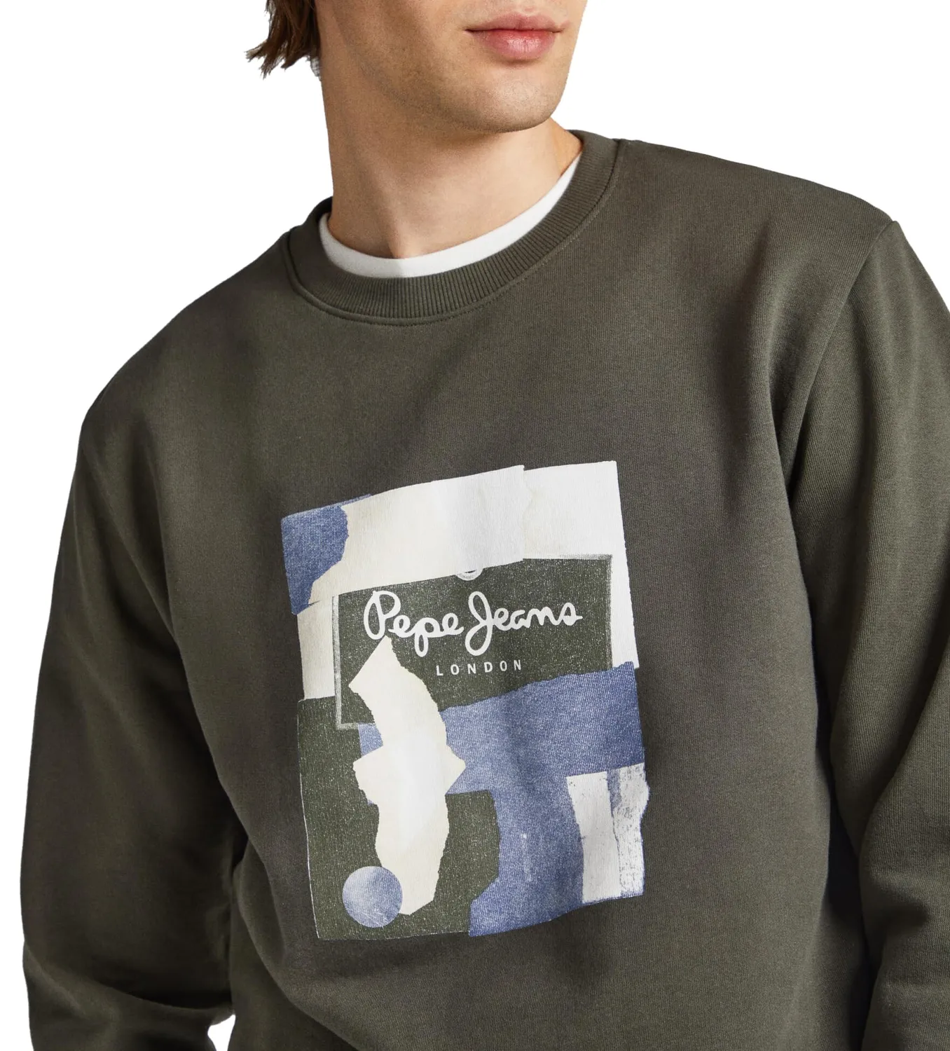 Pepe Jeans Oldwive Crew felpa uomo girocollo