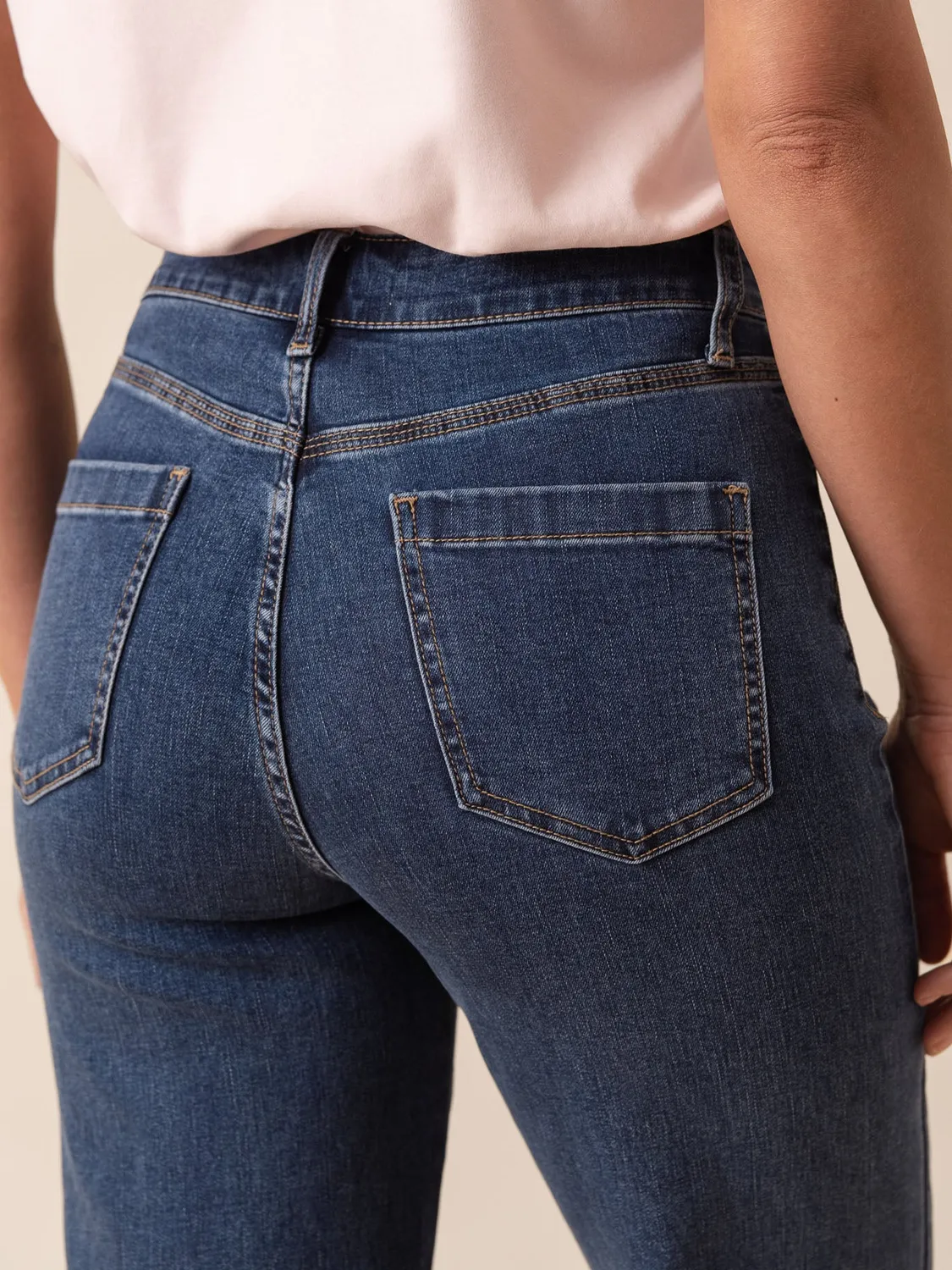 Oraije Gasparette jeans wide blu stone