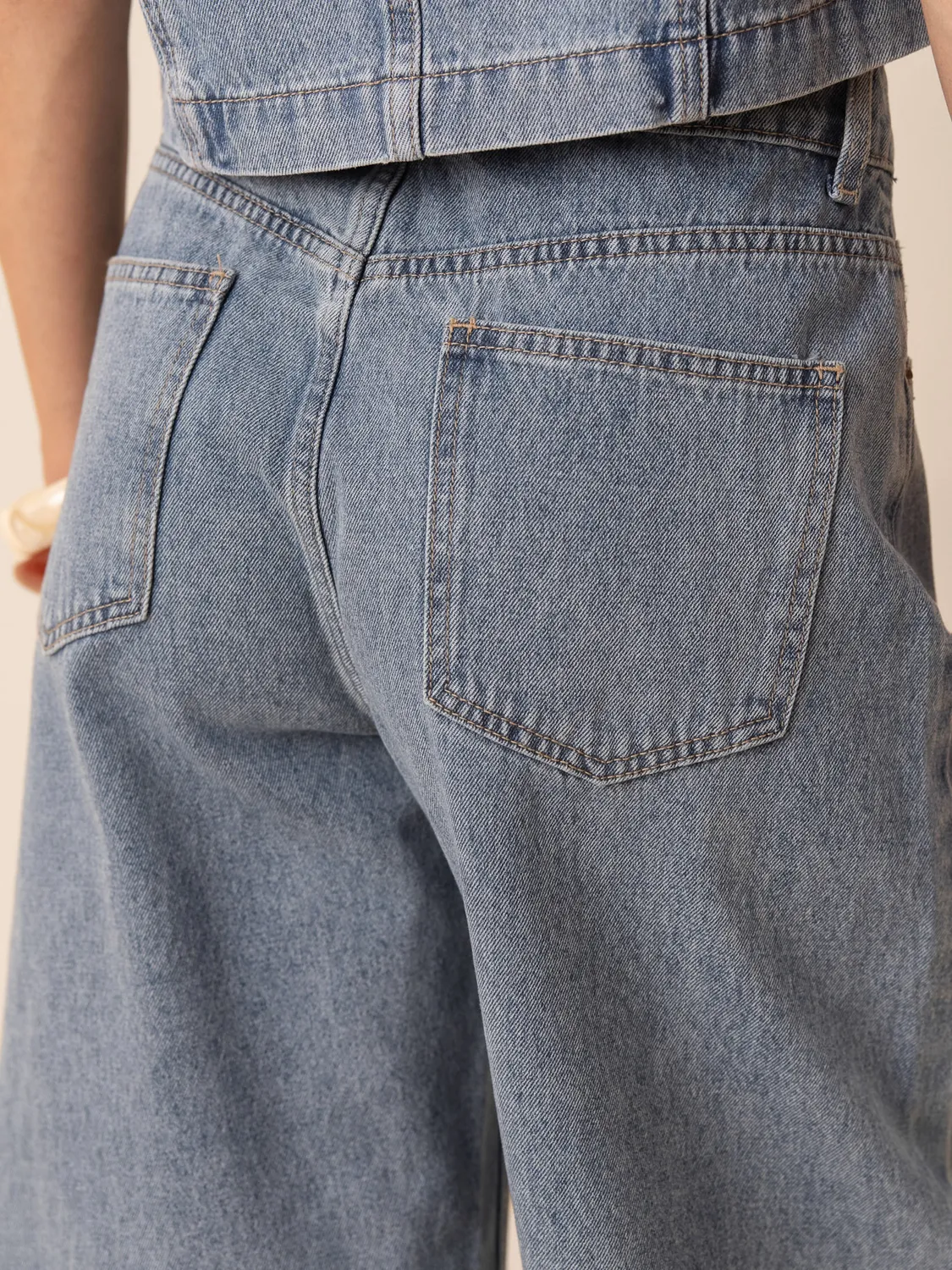 Oraije Serena Bermuda Denim Blu Vintage