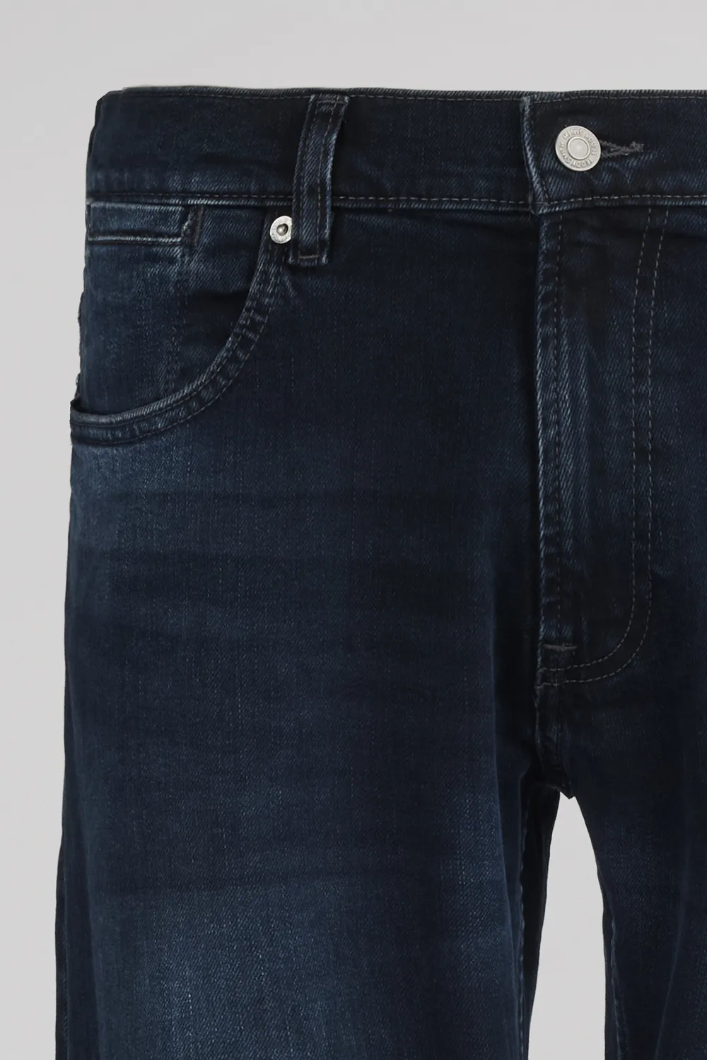 Teddy Smith Reg L32 jeans dritto deep blue elasticizzato uomo