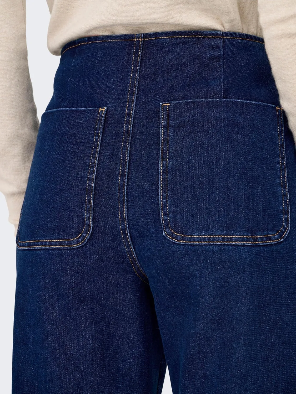 Only Onlmadeline Jeans Donna Sx30 Vita Alta Wide