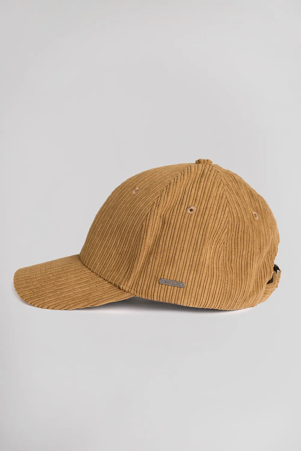 Teddy Smith C-Valou cappellino velluto nocciola