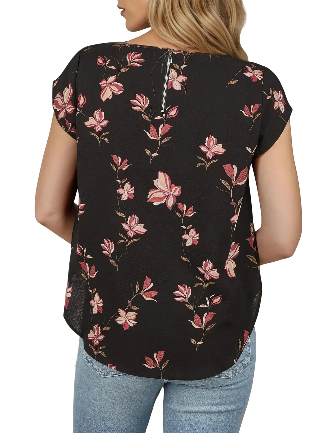 ONLY Onlvic maglietta girocollo donna manica corta