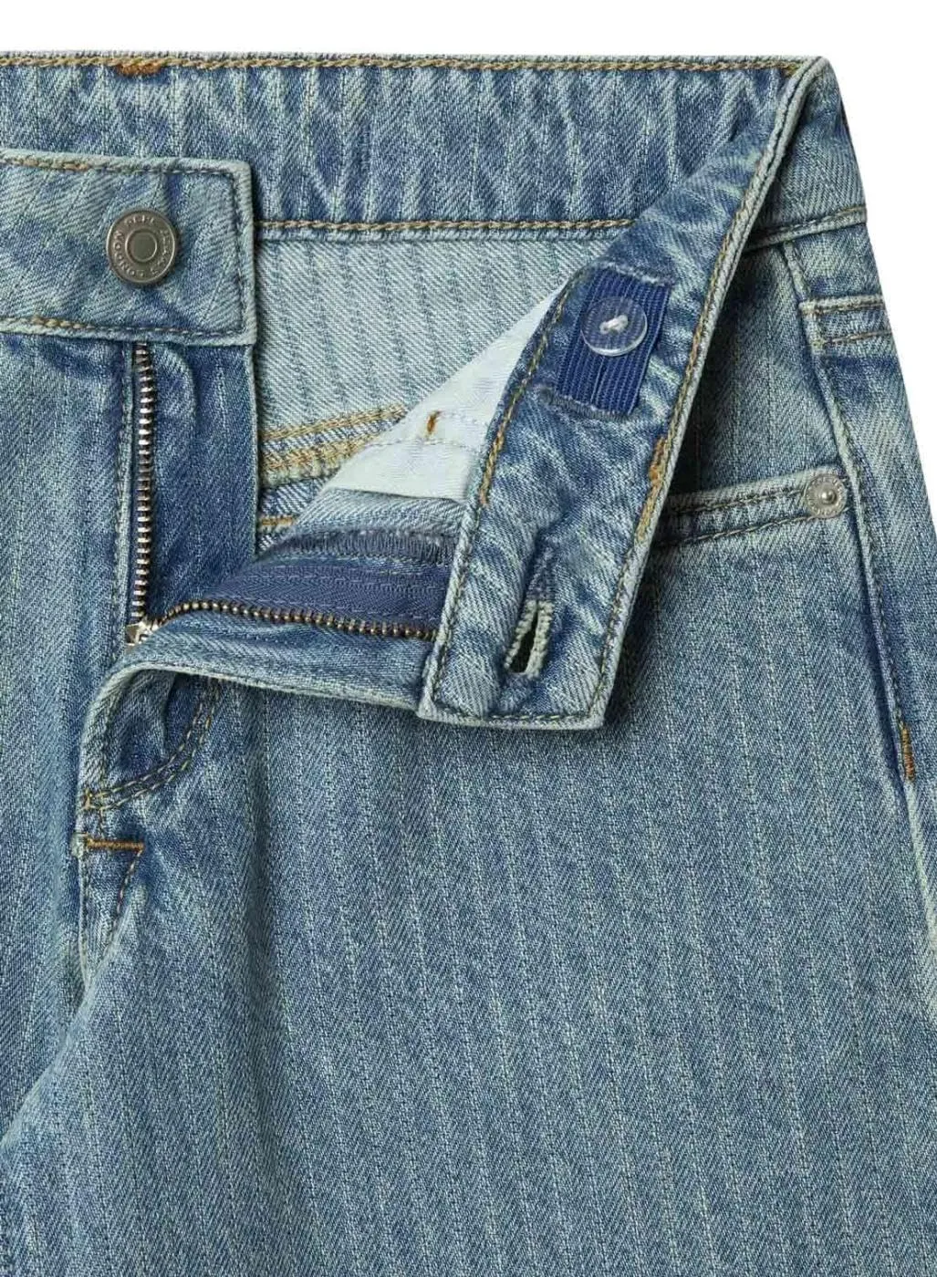 Pepe Jeans Lexy Stripe jeans bambina 10 anni gamba larga