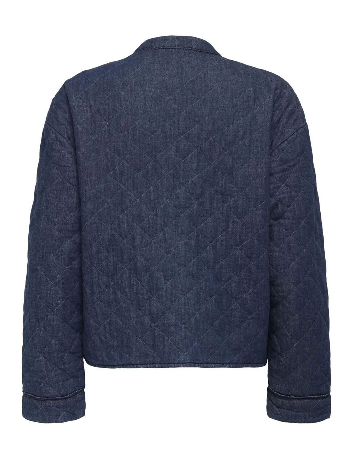 ONLY ONLHALLIE Giacca Trapuntata L Denim Scuro