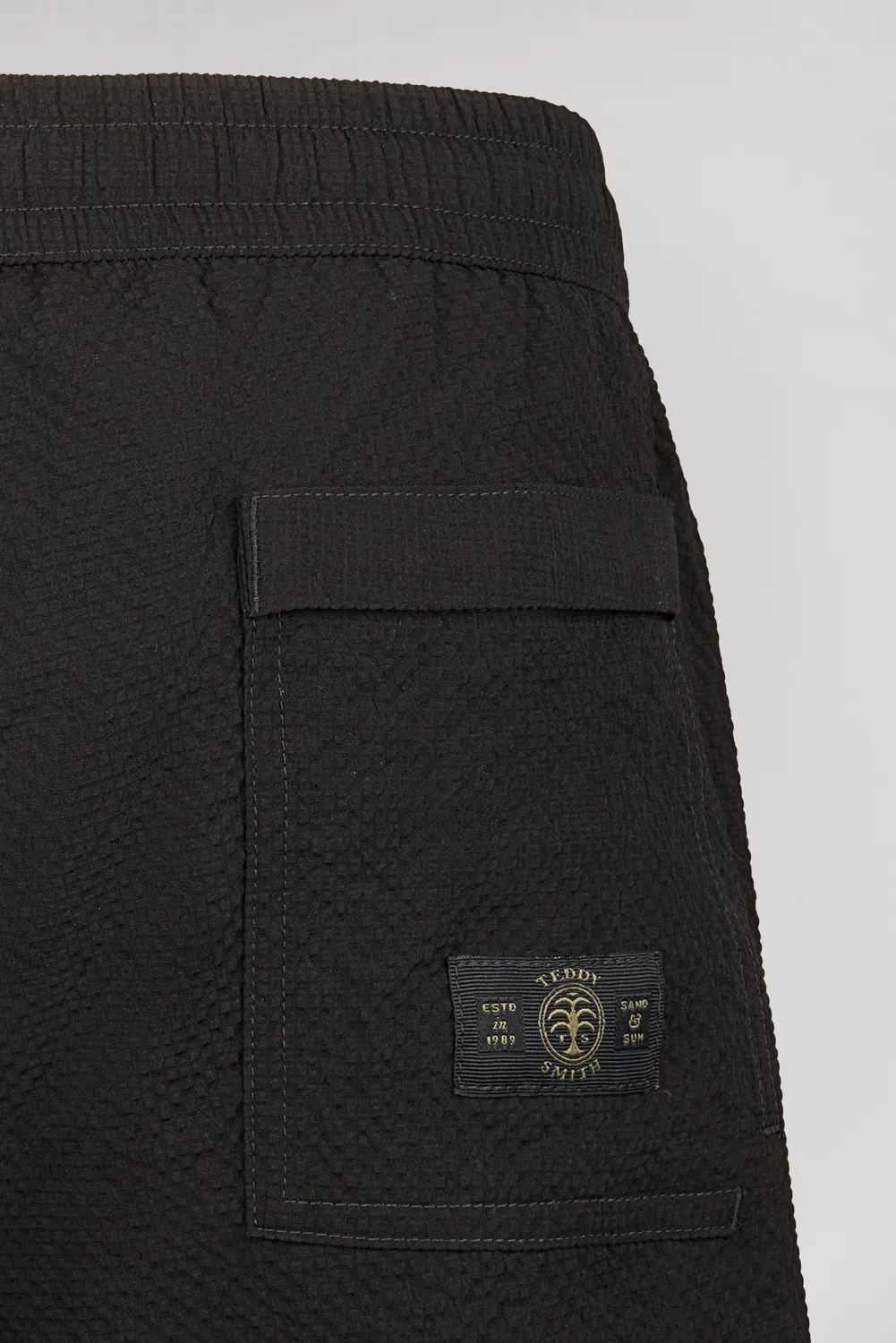Teddy Smith S-Felipe costume uomo boxer nero poliestere