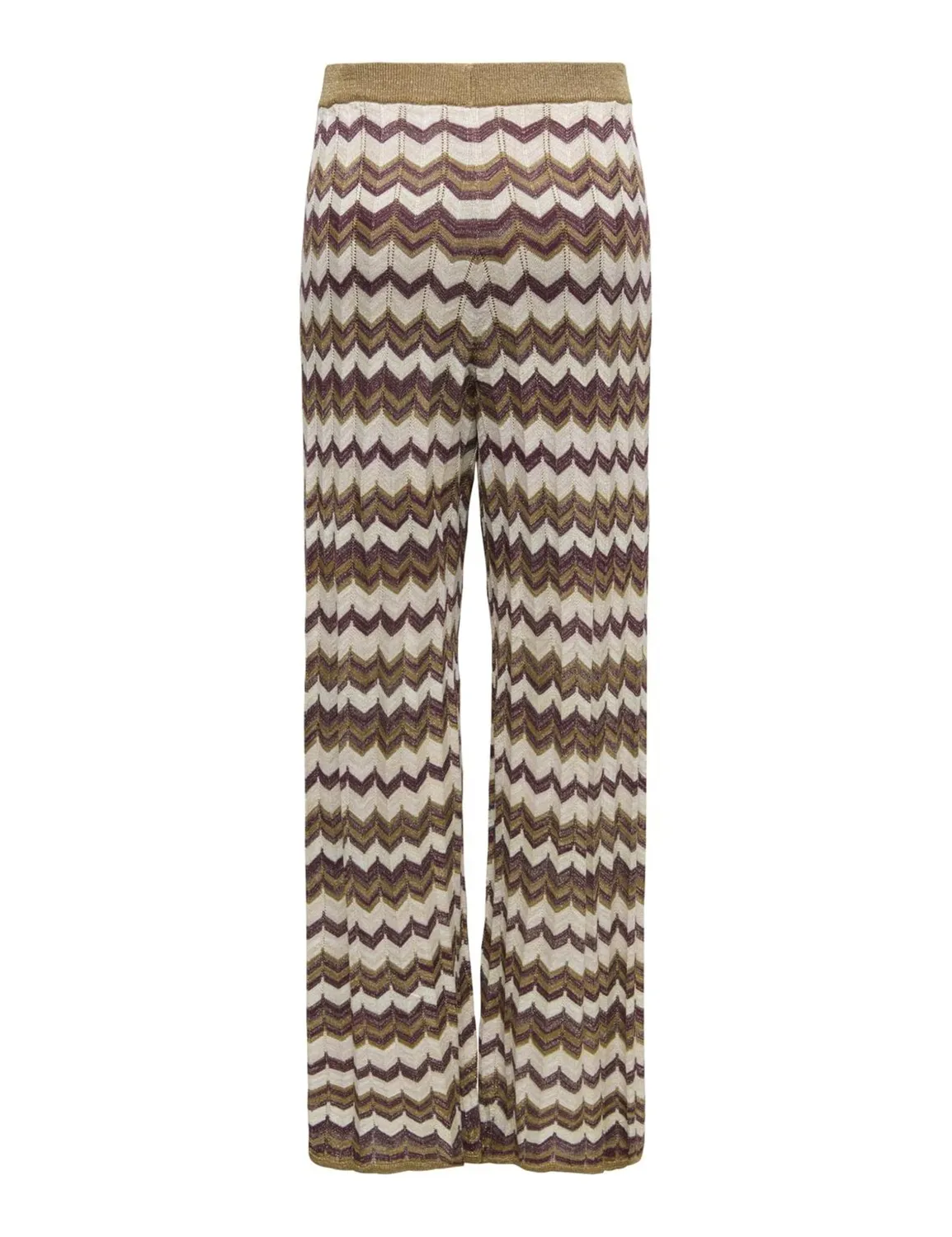 ONLY ONLAster pantaloni maglia glitter S neri