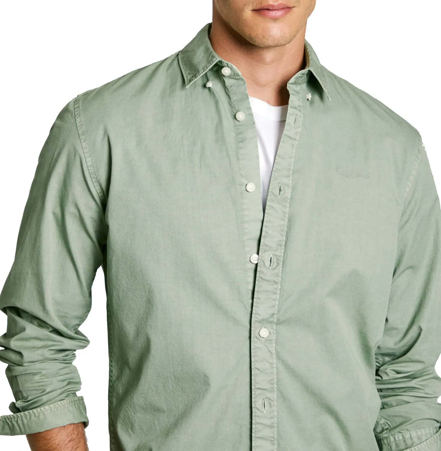 Pepe Jeans Manley camicia uomo M popeline regular fit