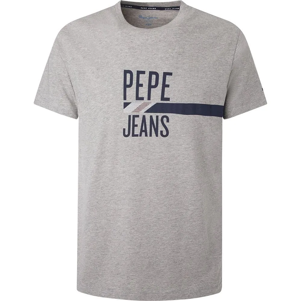 Pepe Jeans Shelby t-shirt uomo L bianca cotone logo petto