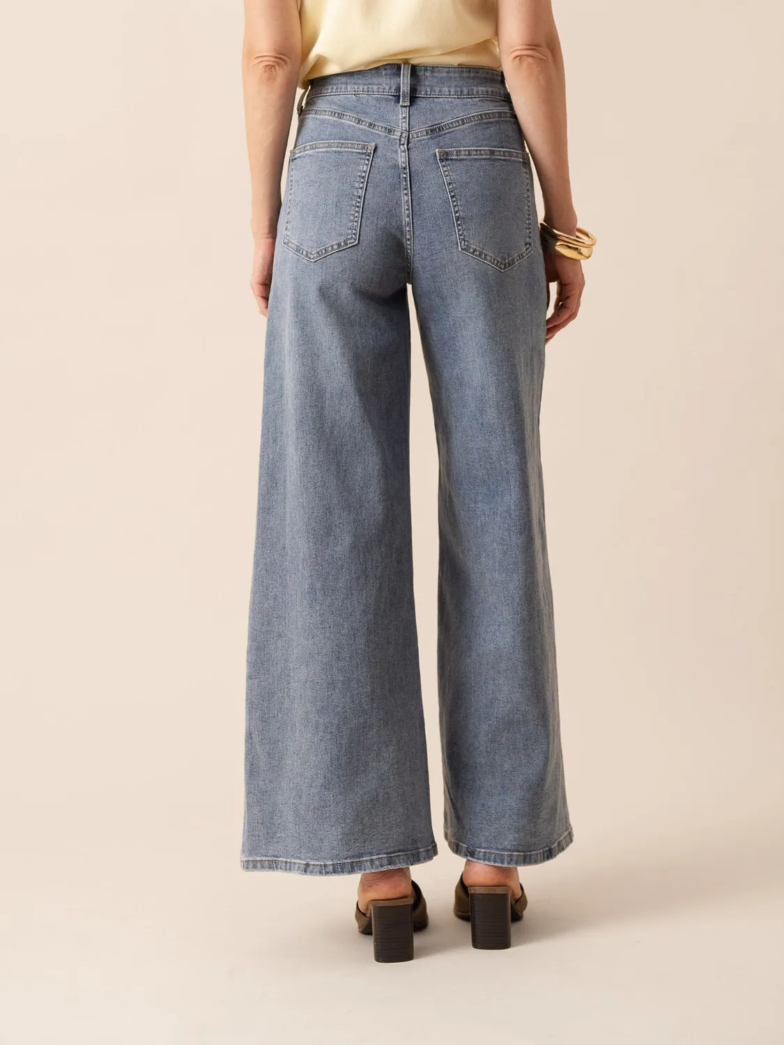 Oraije Pietro Jeans Palazzo Azzurro Soft Touch