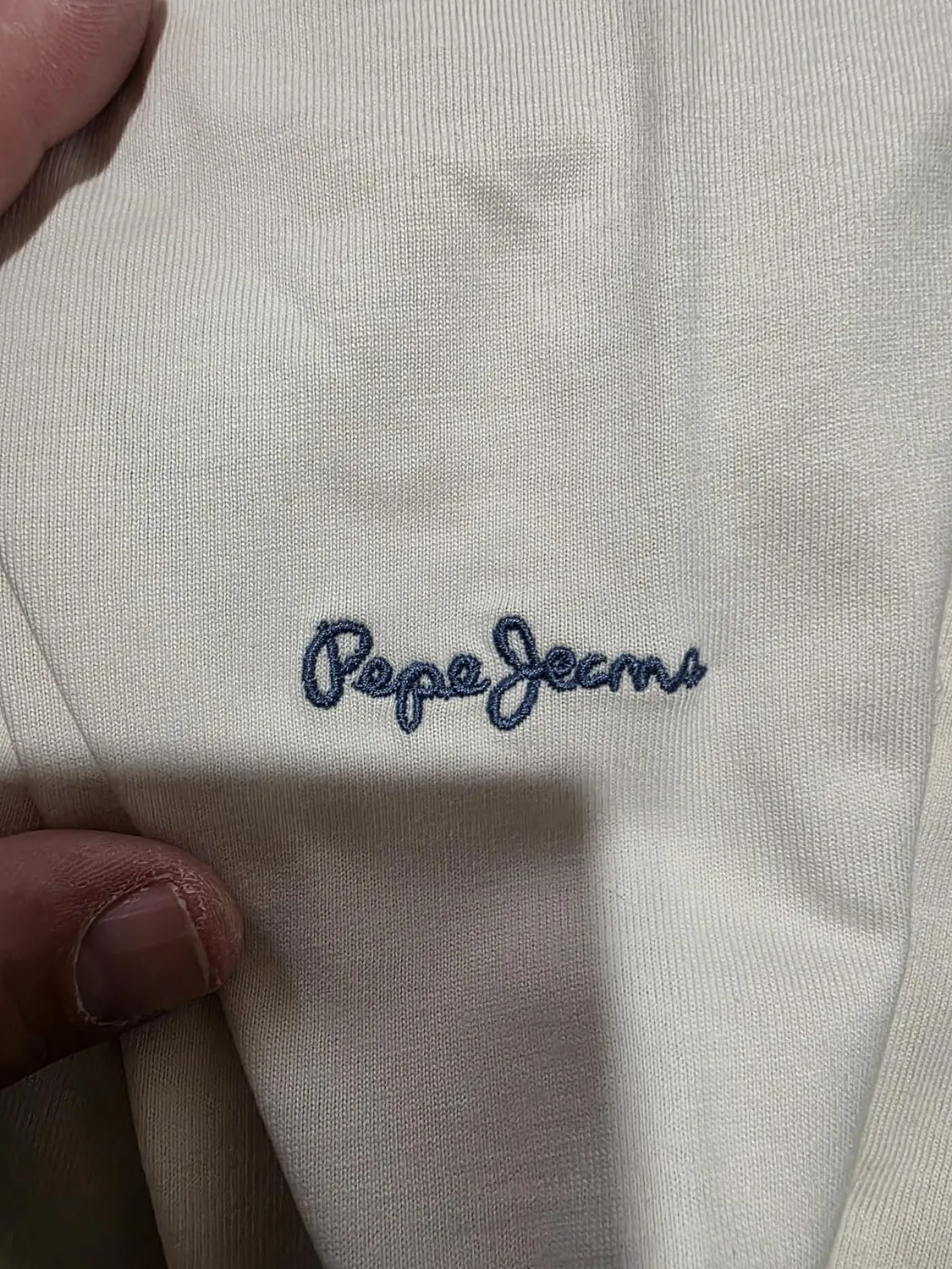 Pepe Jeans PM5010179 t-shirt uomo jersey avorio