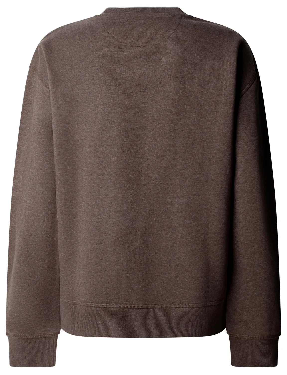Pepe Jeans W New Flag Crew felpa donna marrone cotone