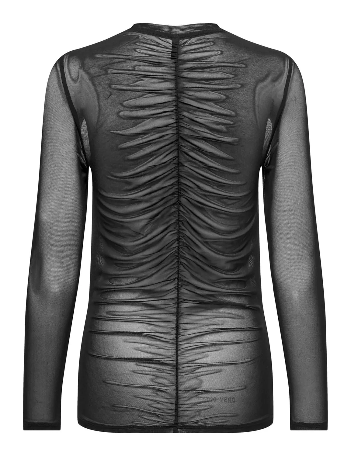 ONLY Onlparis Ruching Top Donna Nero Arricciato