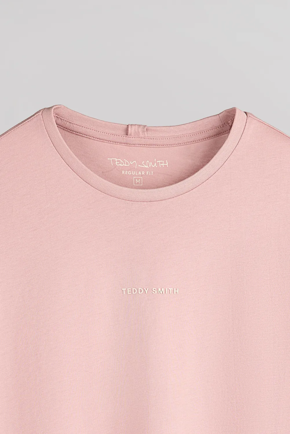 Teddy Smith T-Soy 2 T-Shirt Uomo Rosa Cotone