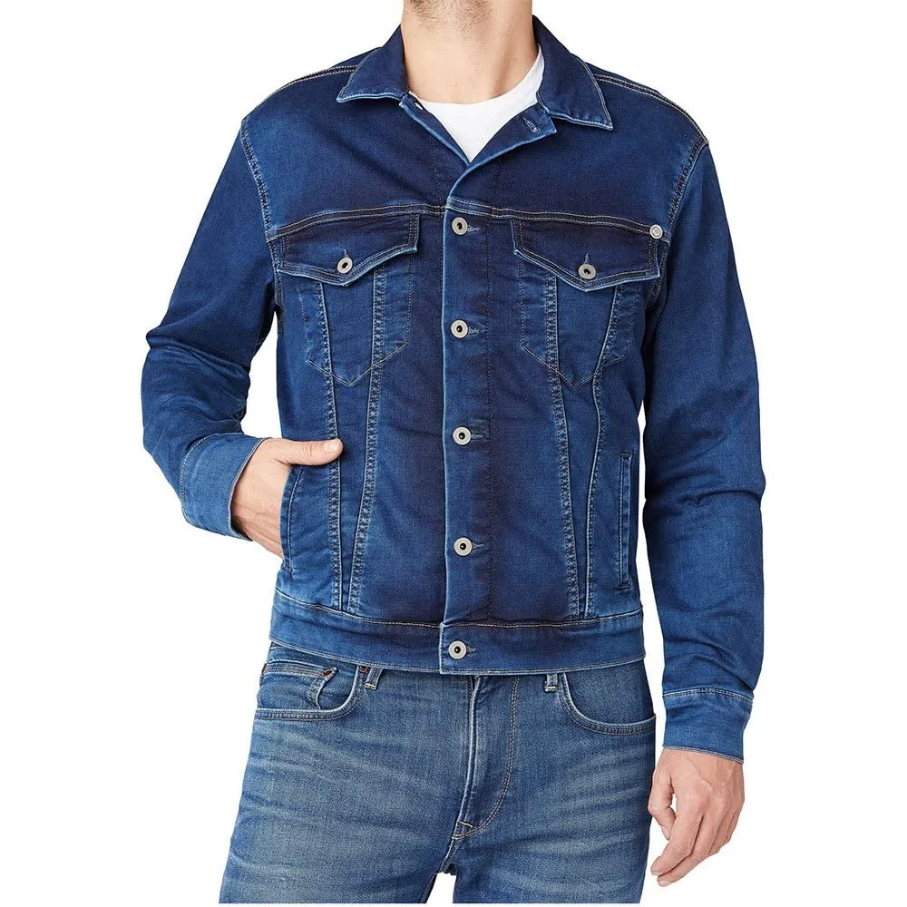 Pepe Jeans Pinner giacca jeans blu Denim-HP2
