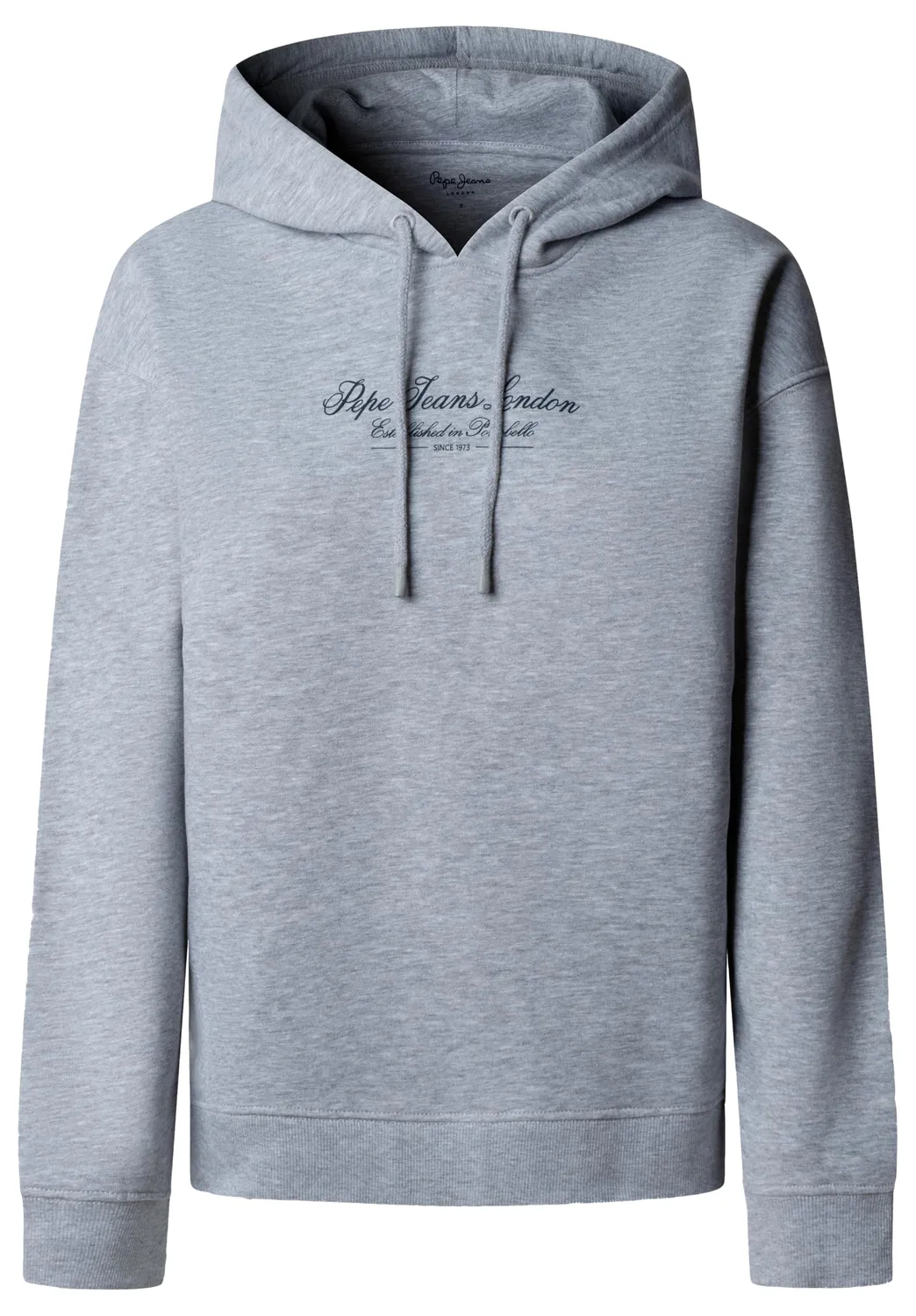 Pepe Jeans Center Logo Hoodie felpa donna cappuccio stampa