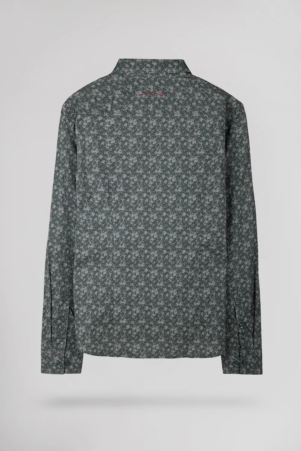 Teddy Smith Carton camicia uomo kaki elasticizzata