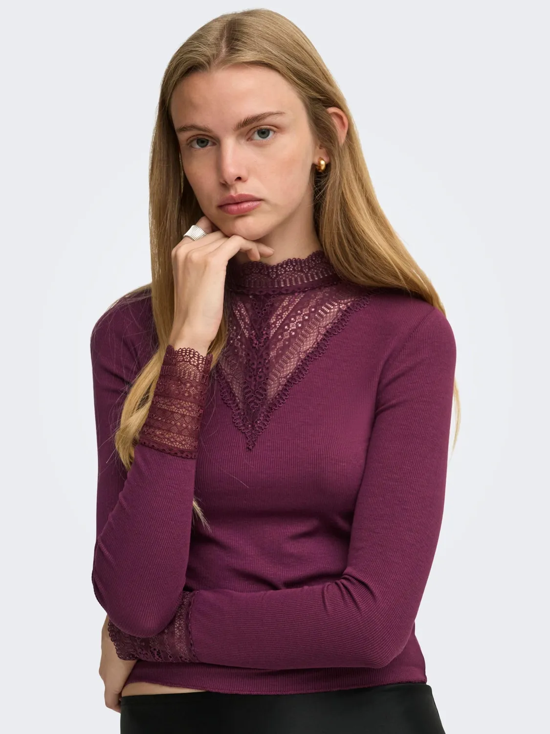 ONLY Ontilde Top Donna Nero Smock