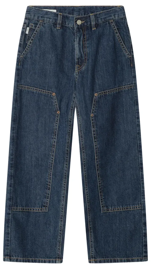 Pepe Jeans Dan Double Knee jeans 10 anni larghi indaco
