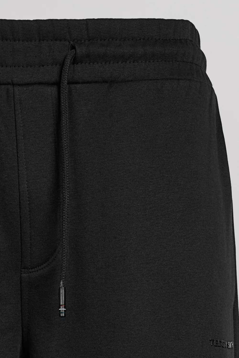 Teddy Smith Narky pantaloni jogging uomo neri felpati