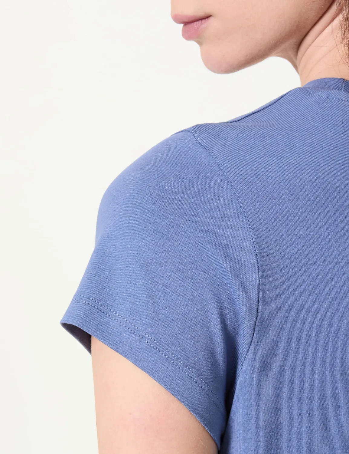 Pepe Jeans Basic Stretch t-shirt donna bianco slim