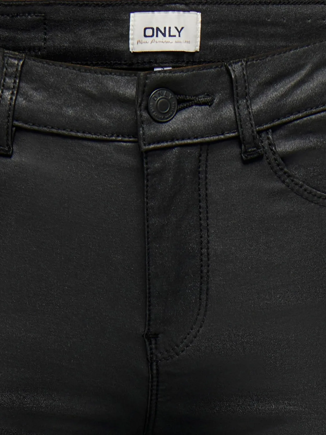 Only Shape skinny jeans donna M/L30 blu scuro vita alta