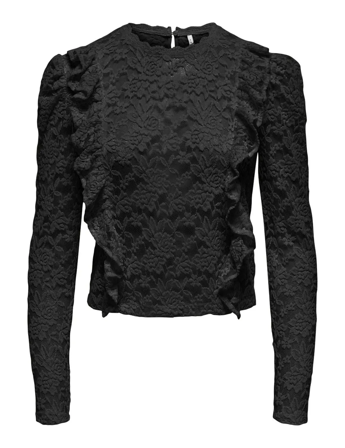 ONLY Onllamir top pizzo donna manica lunga