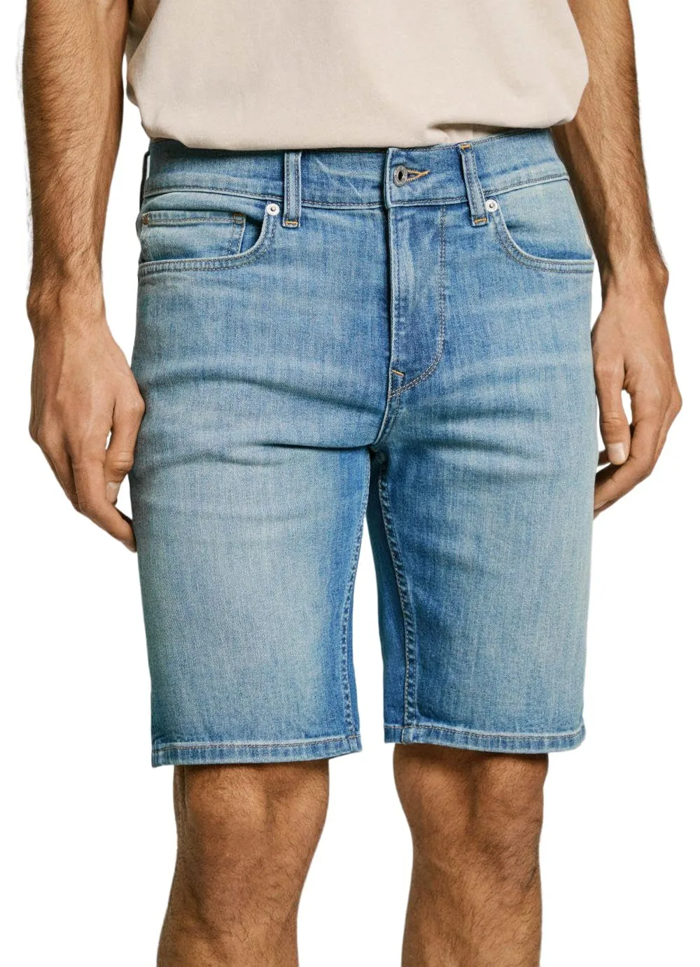 Pepe Jeans Slim Short Pantaloncini Uomo 34W Denim