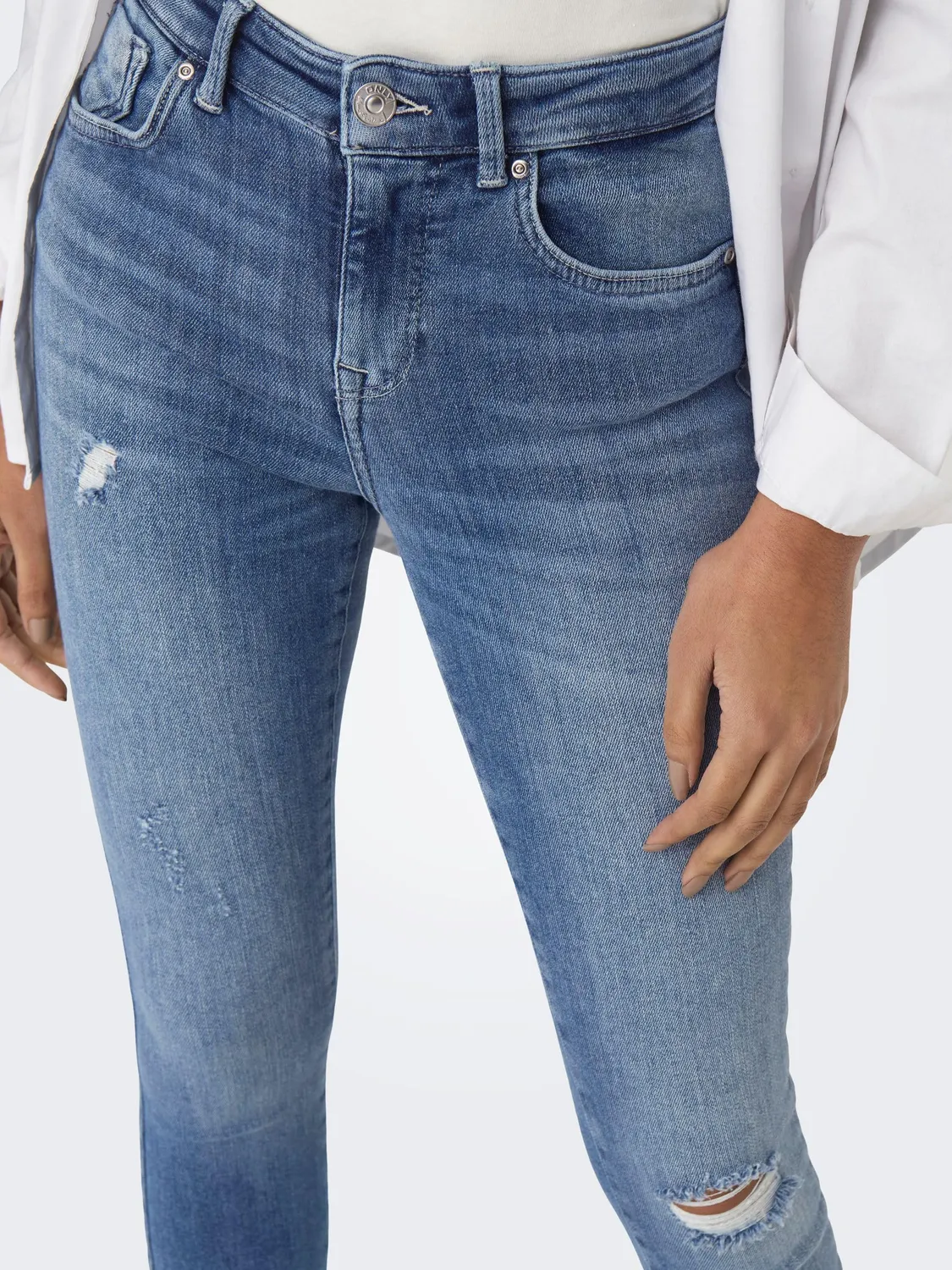 ONLY Onlpower Vita Media jeans skinny XL / 34L vita media