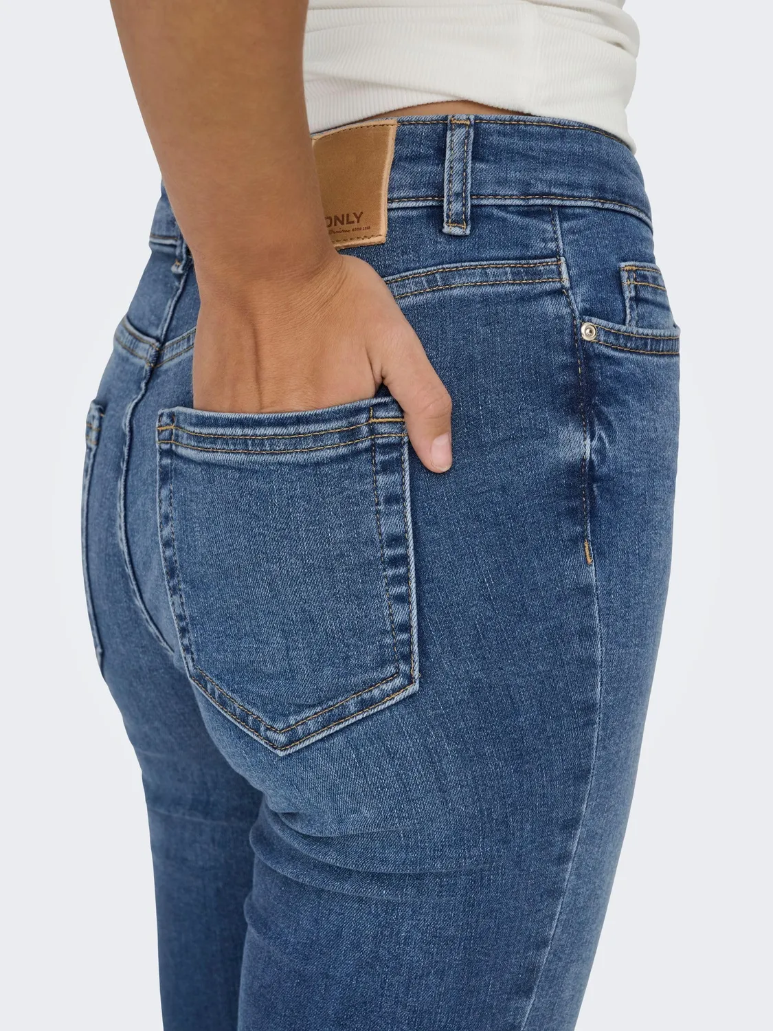 ONLY ONLBLUSH Jeans Flare Donna Blu pousse?