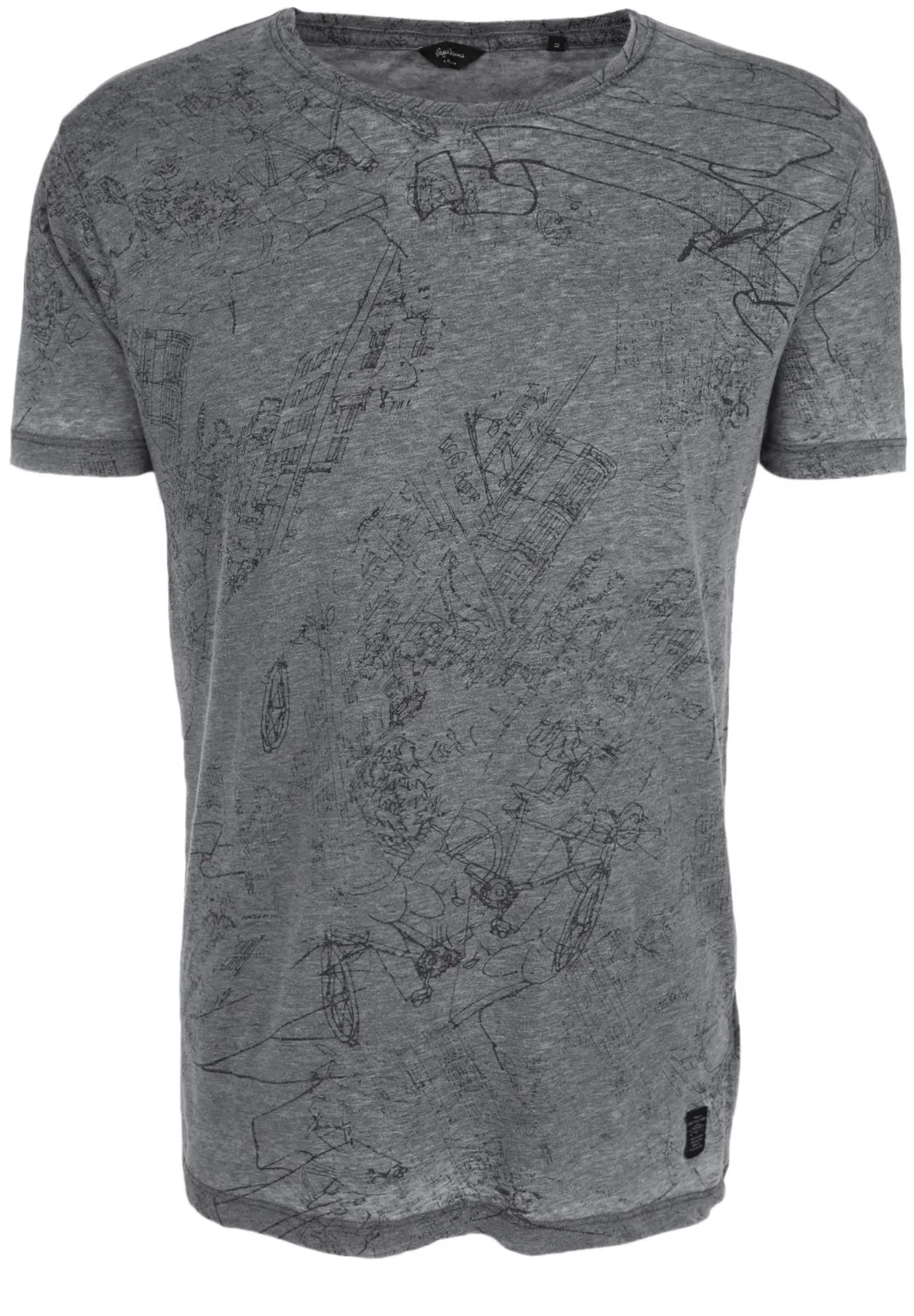 Pepe Jeans Court t-shirt uomo M girocollo cavi
