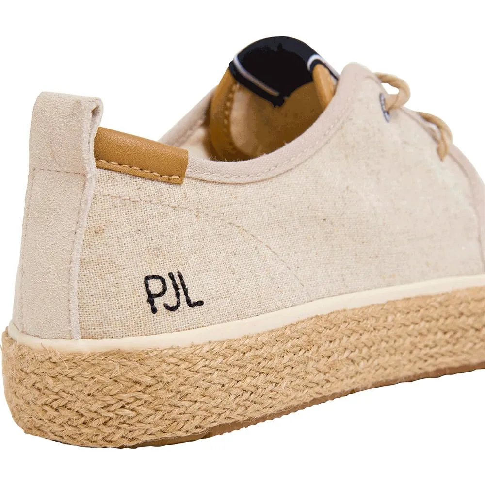 Pepe Jeans Port Linen scarpe uomo ecrù 45 juta