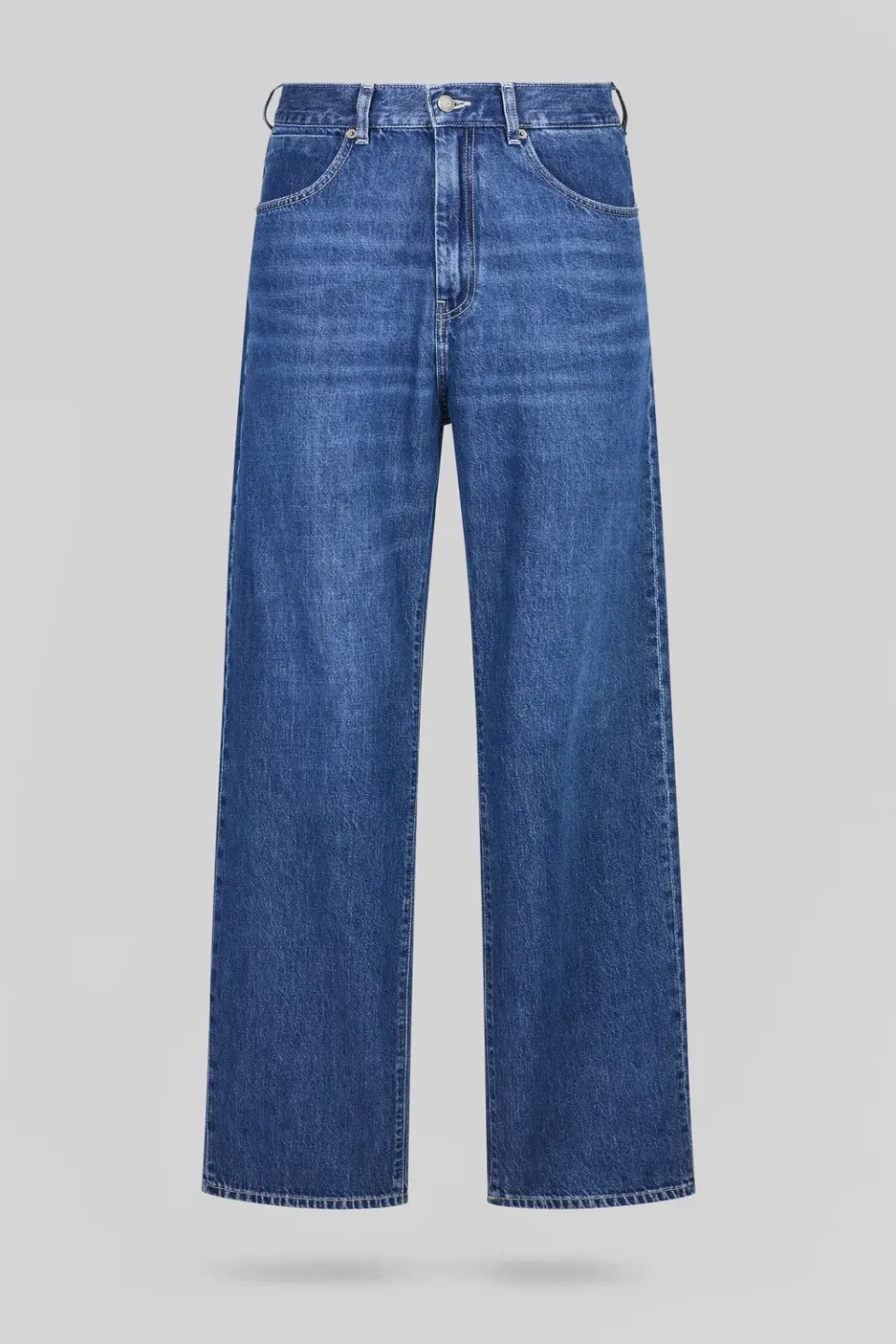 Teddy Smith Big Memphis jeans baggy uomo vintage indigo