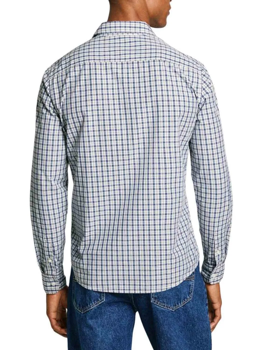 Pepe Jeans Mauro Camicia Uomo M Bianca Cotone
