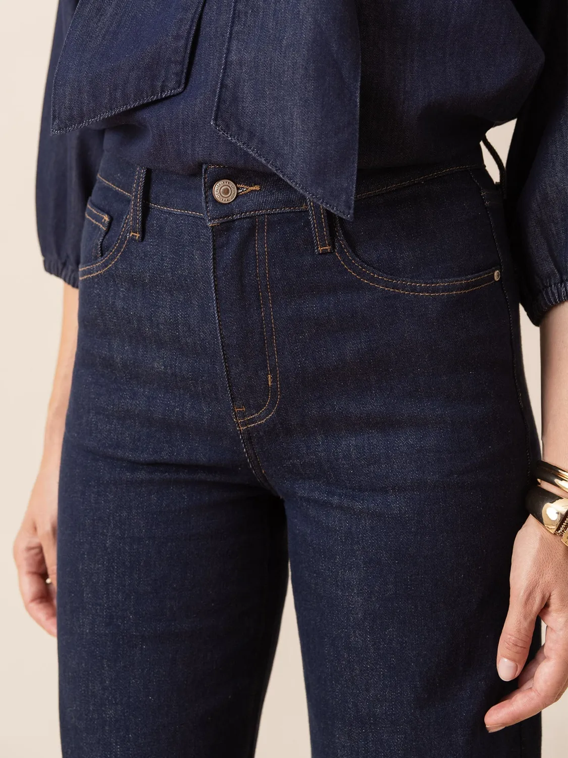 Oraije Gabriel jeans wide blu