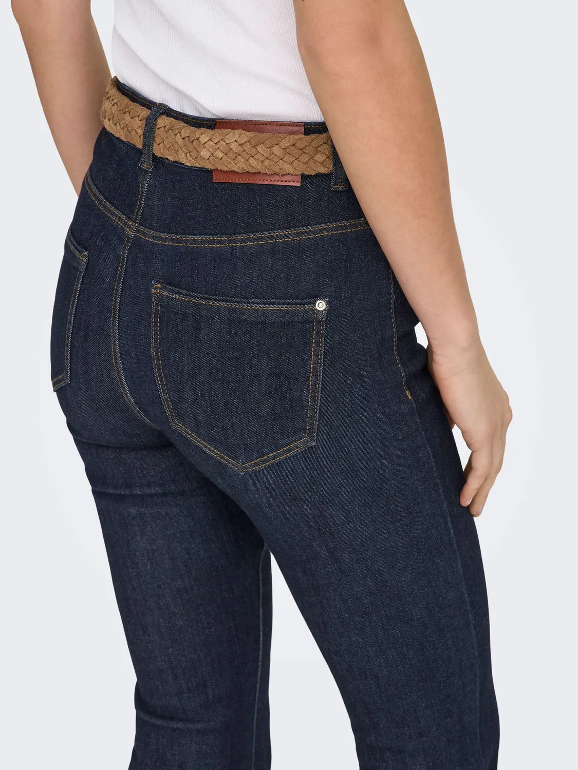 ONLY Onlwauw Life HW jeans flare donna S/30L blu