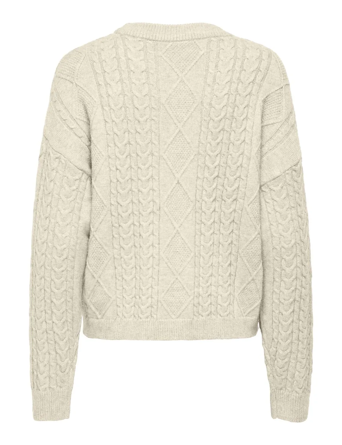 ONLY Onlkatia LS Cable pullover taglia S trecce