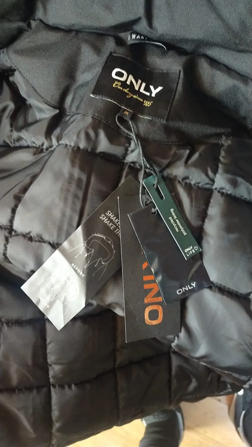 ONLY Onliris Parka giubbotto donna cappuccio pelliccia