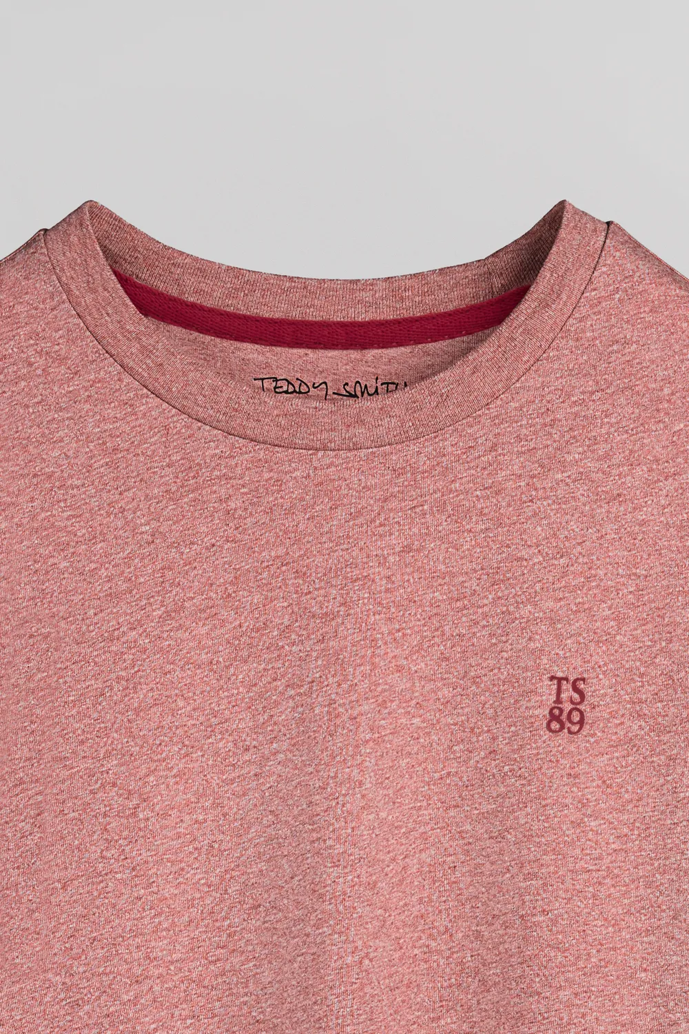 Teddy Smith T-Narvik MC T-Shirt Uomo Red Label Grindle Cotone