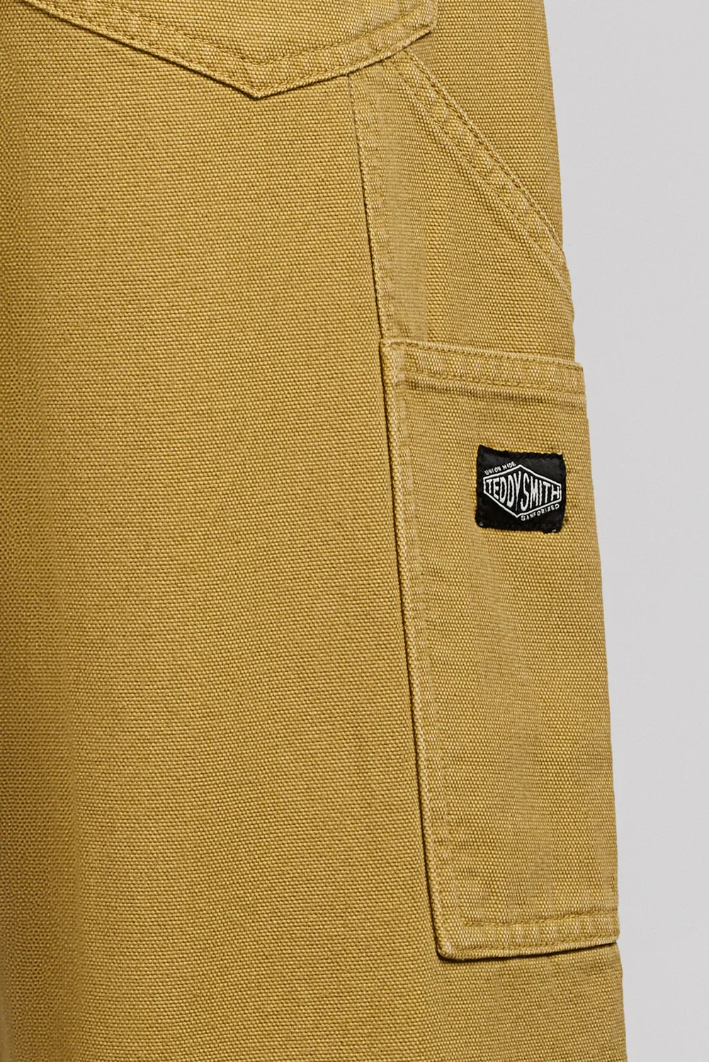 Teddy Smith Carpenter Canva pantalone beige canvas