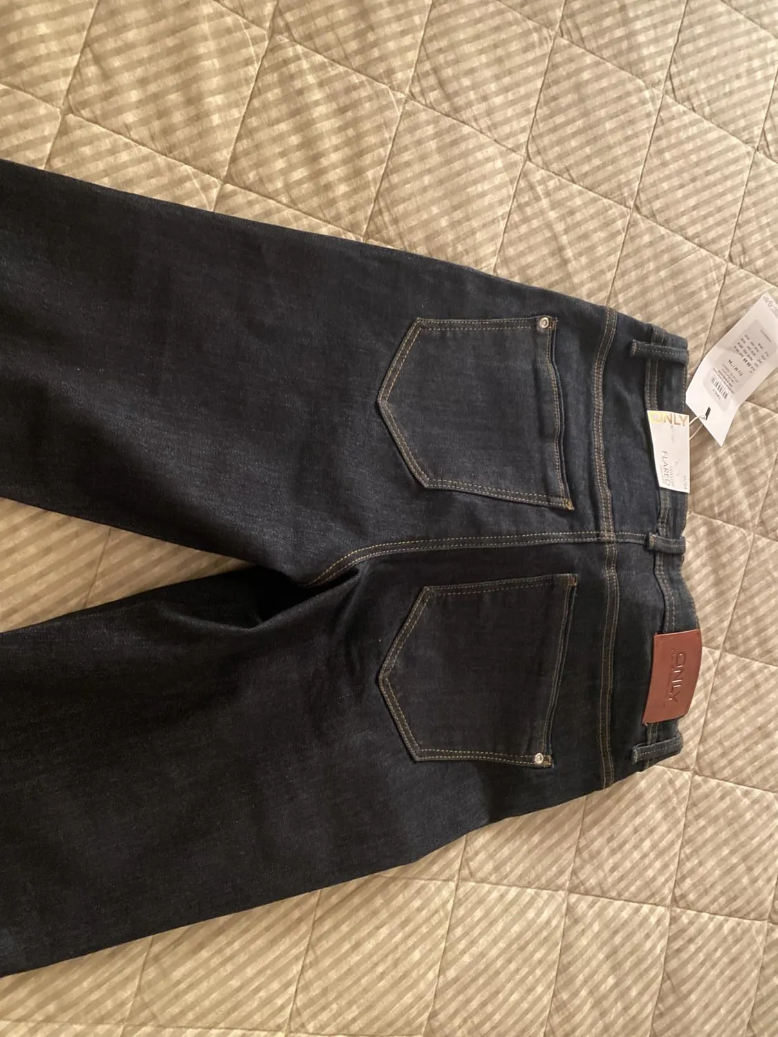 ONLY Onlwauw Life HW jeans flare donna S/30L blu