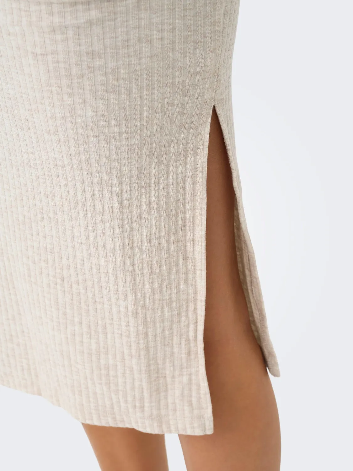 ONLY Onlemma Skirt gonna maglia elasticizzata nera