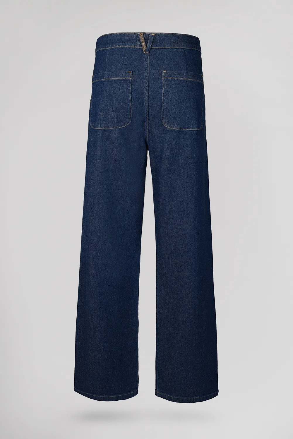 Teddy Smith P-Marina Jeans Larghi Dark Blue Vita Alta