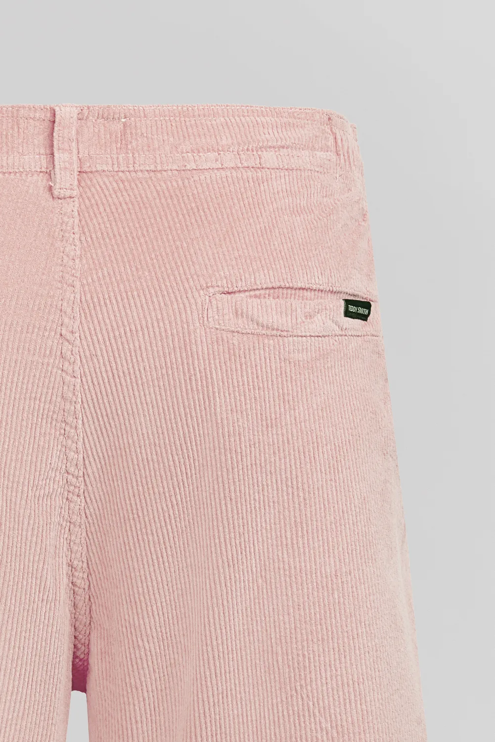 Teddy Smith S-Surf shorts velluto rosa pastello