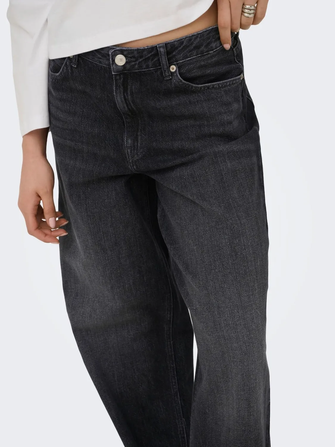 ONLY Onltoledo vita media jeans loose fit 32W 30L