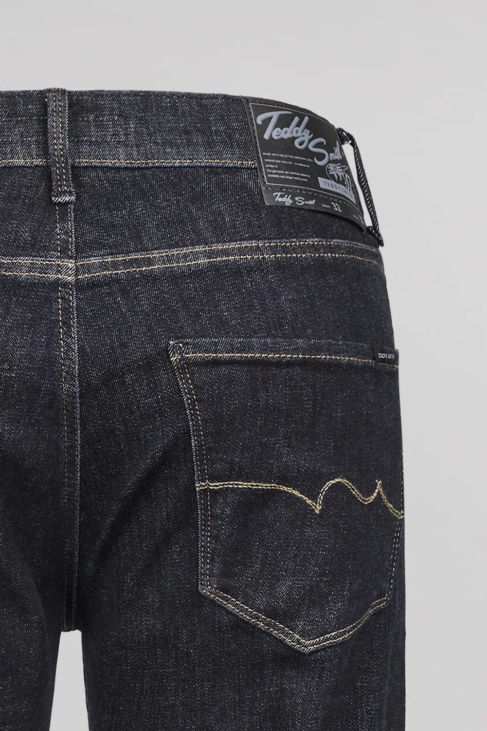 Teddy Smith Rock Dual Move jeans slim uomo blu scuro L32