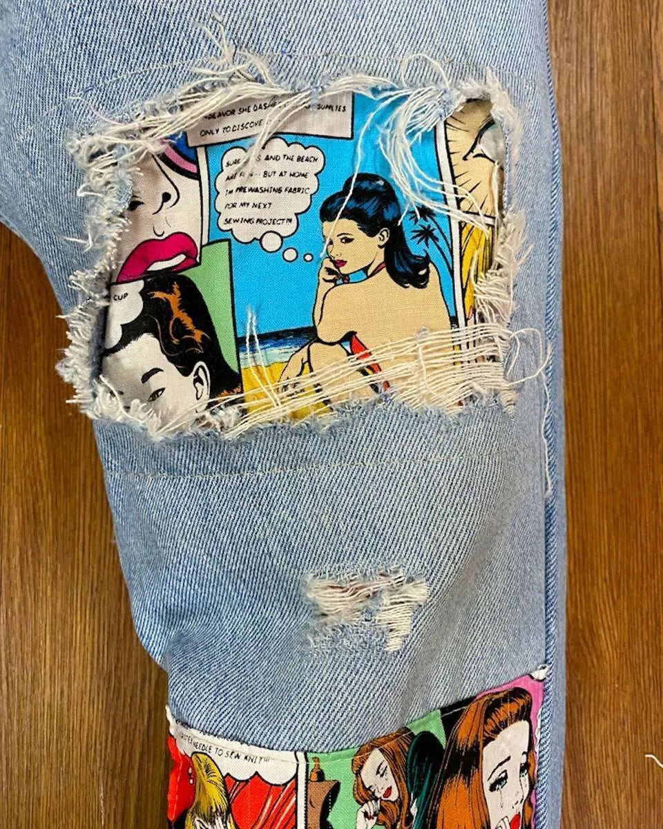 Levi's Vintage Fumetto Summer jeans con tessuto